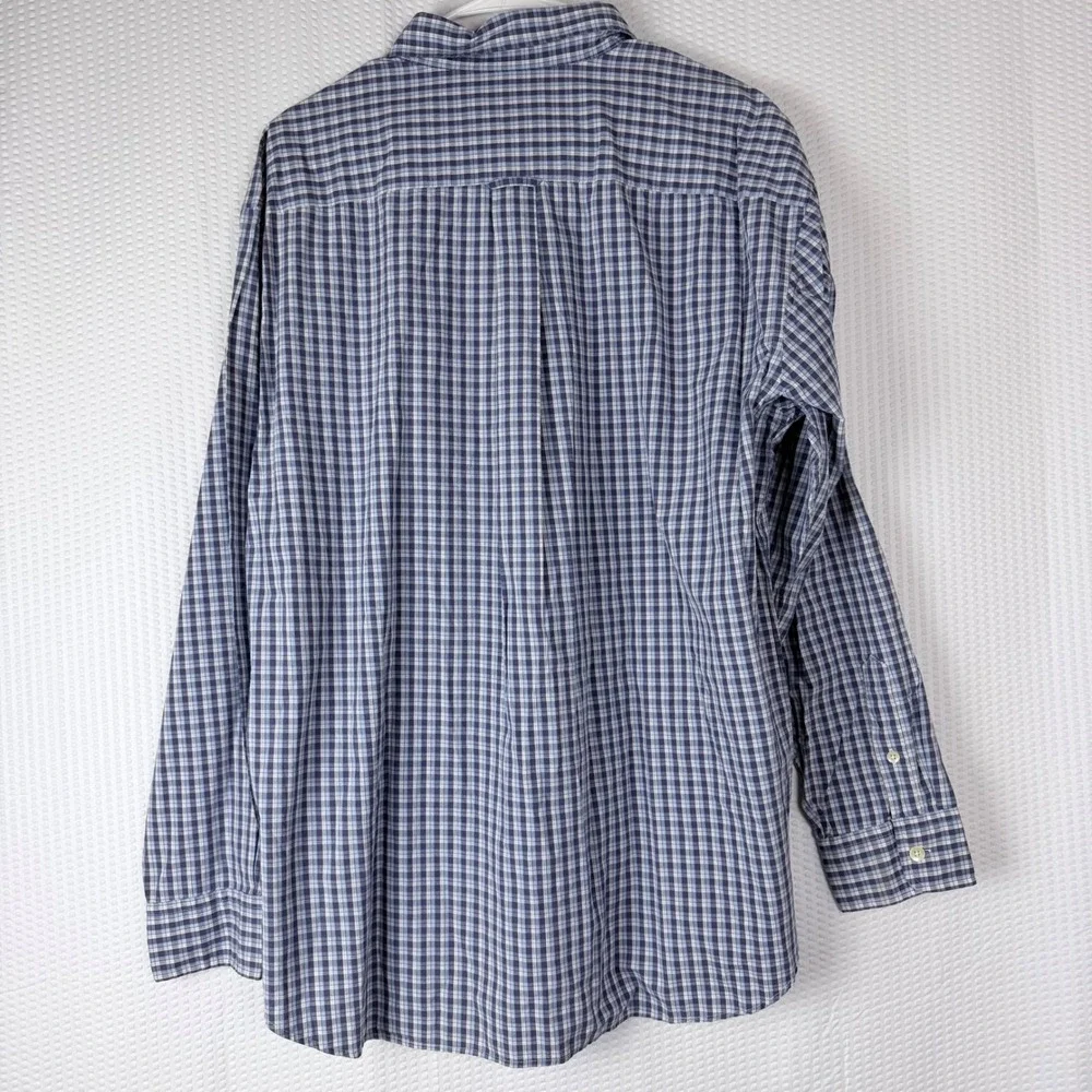 J Crew Mens Plaid Button Down Shirt Long Sleeve Casual 100% Cotton‎ XL Casual